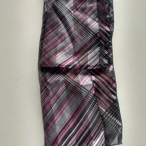 Sold - EUC - Silky Striped Scarf